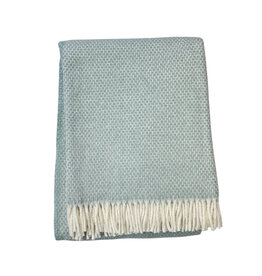 A Soft Idea Sky Grain of Rice Cotton Throw