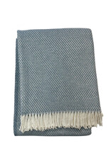 A Soft Idea Slate Grain of Rice Cotton Throw