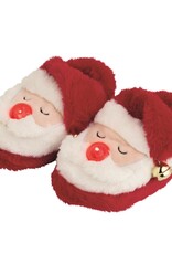 Mudpie Santa Light-Up Slippers ML