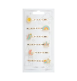 Stephen Joseph Enamel Hair Pins Unicorn