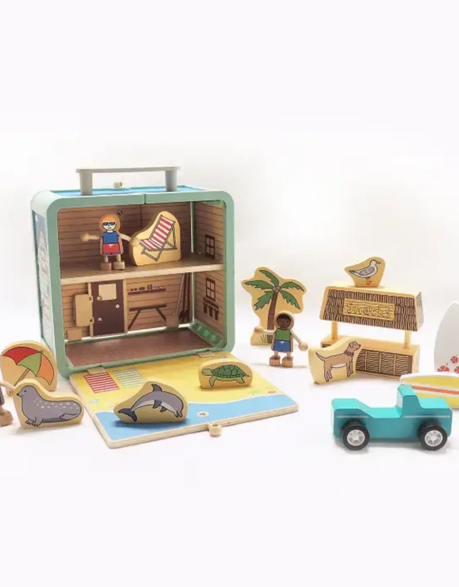 Jack Rabbit Creations Surf Shack Suitcase