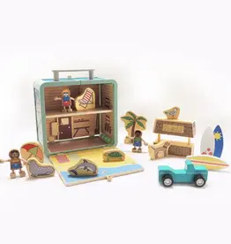 Jack Rabbit Creations Surf Shack Suitcase