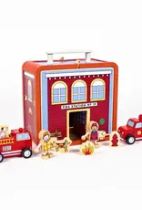 Jack Rabbit Creations Fire House Suitcase
