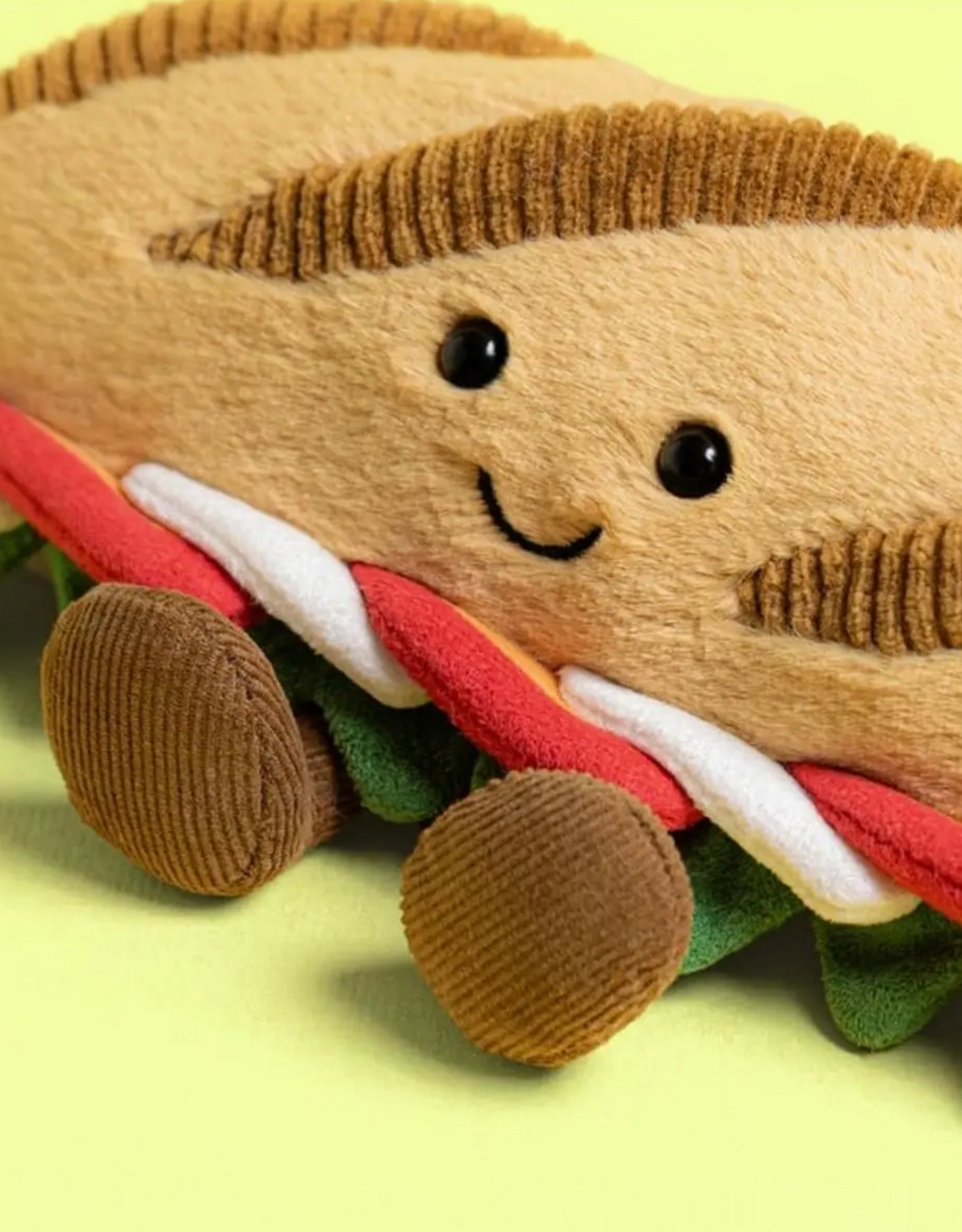 Jelly Cat Amuseables Caprese Baguette