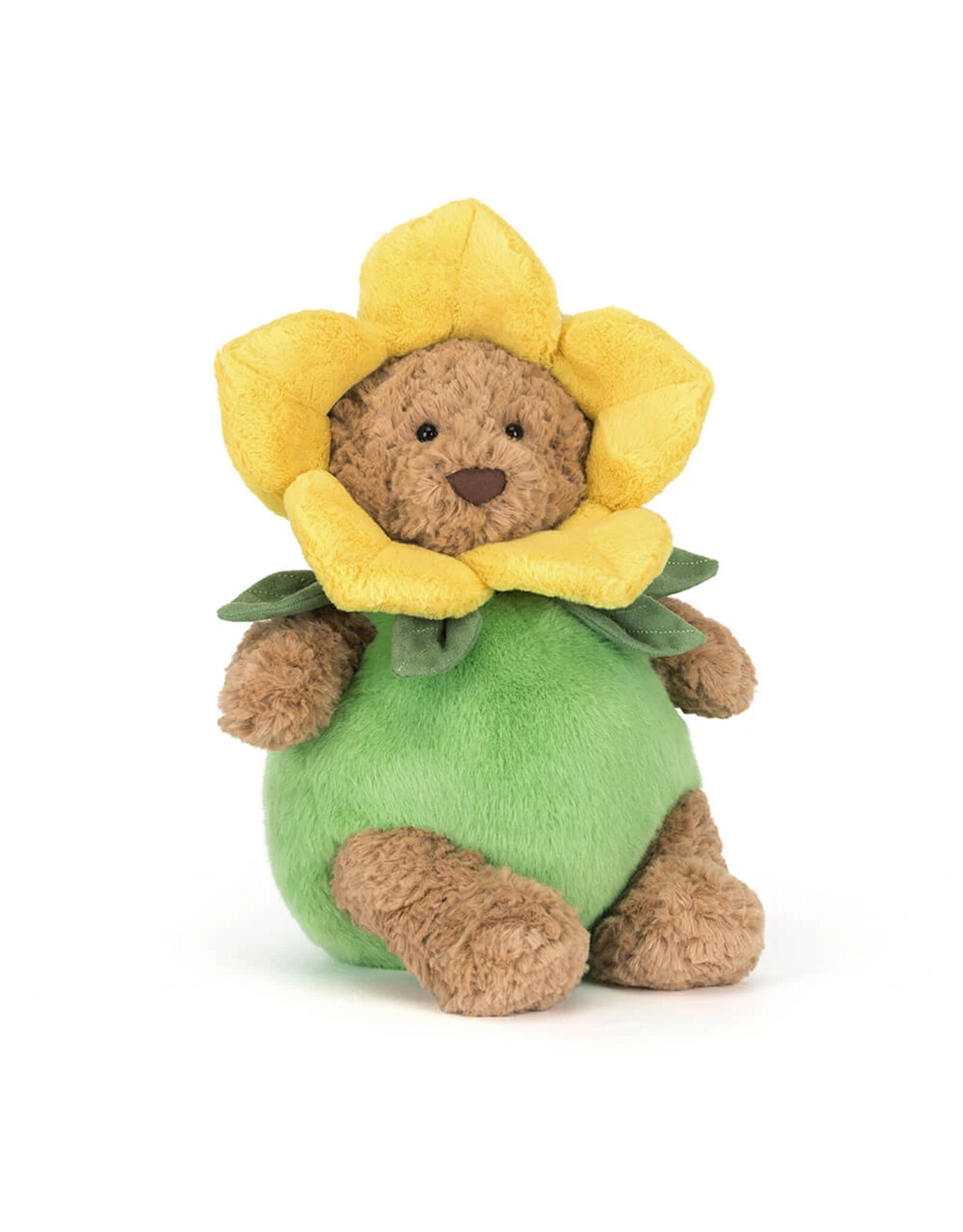 Jelly Cat Bartholomew Bear Daffodil Outfit