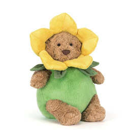 Jelly Cat Bartholomew Bear Daffodil Outfit