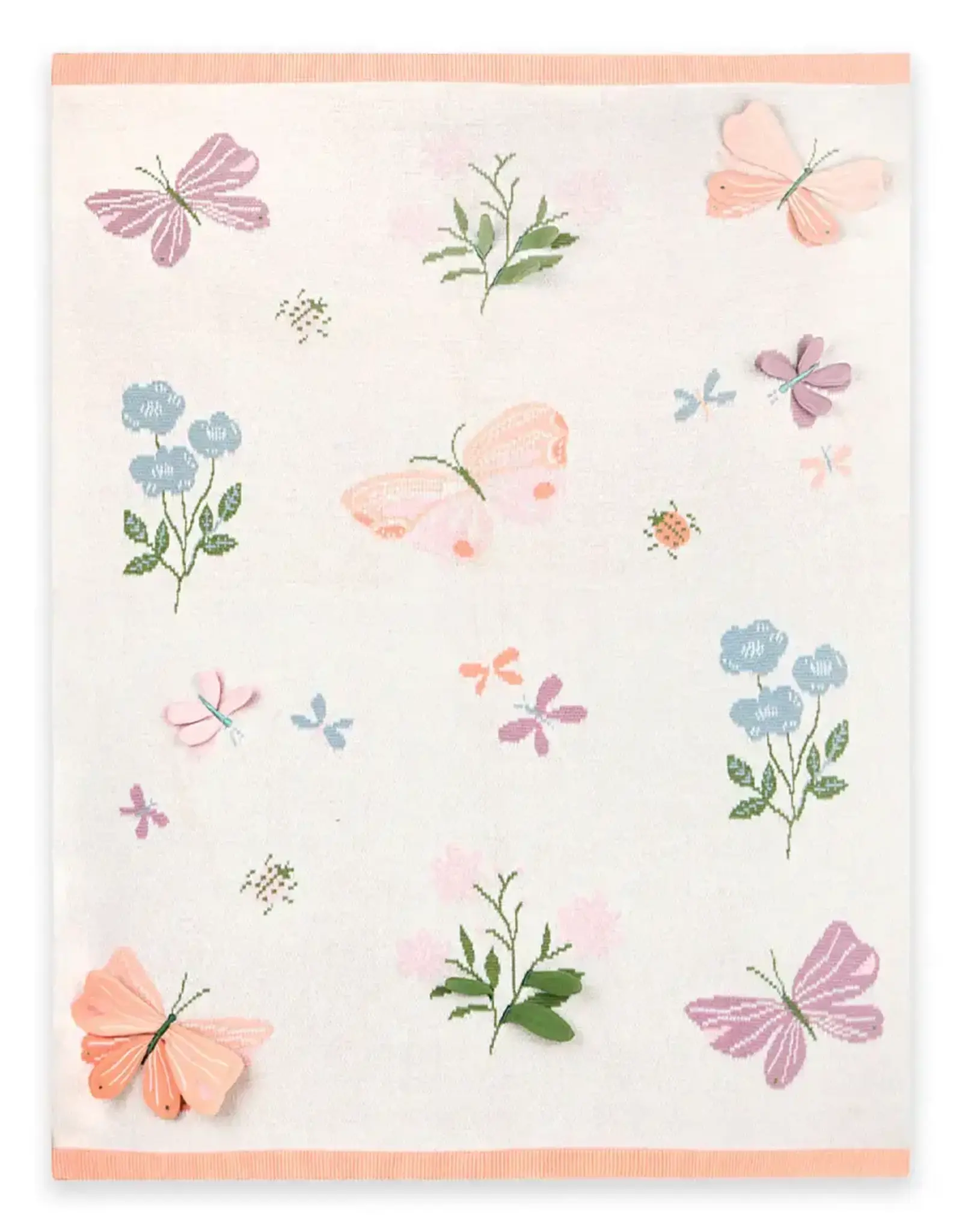 Viverano Organics Bloom Butterfly Blanket