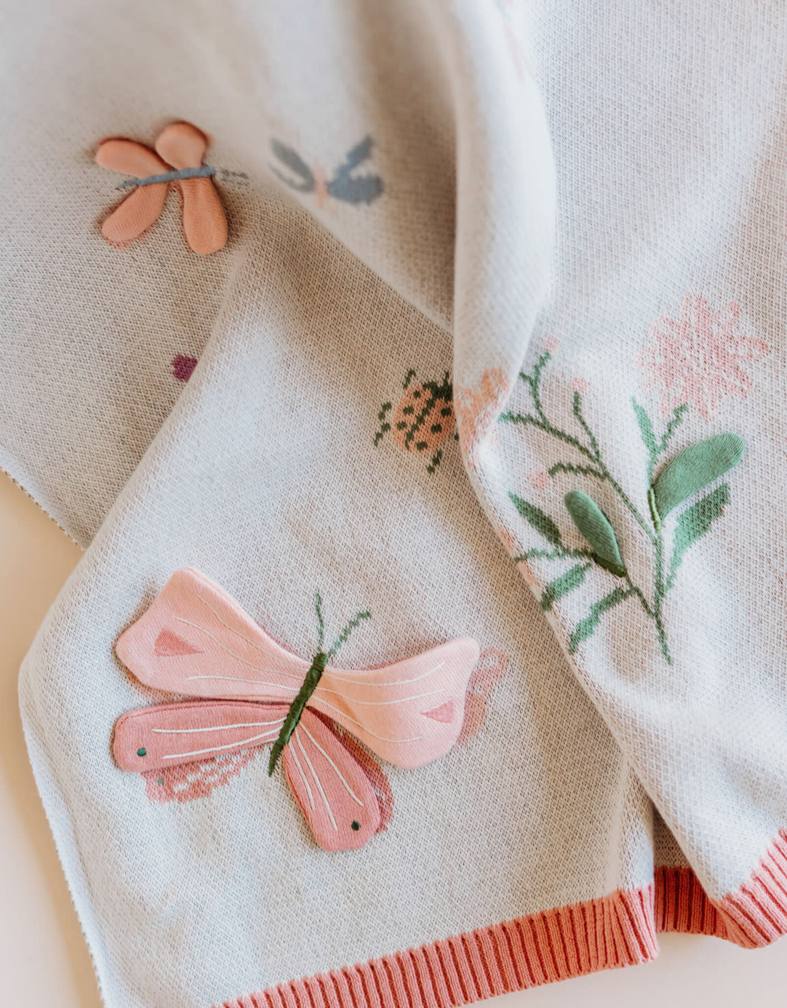 Viverano Organics Bloom Butterfly Blanket