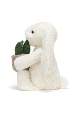 Jelly Cat Cream Bunny with Plant