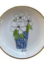 Toute-Petite Magnolia Flowers Ring Dish