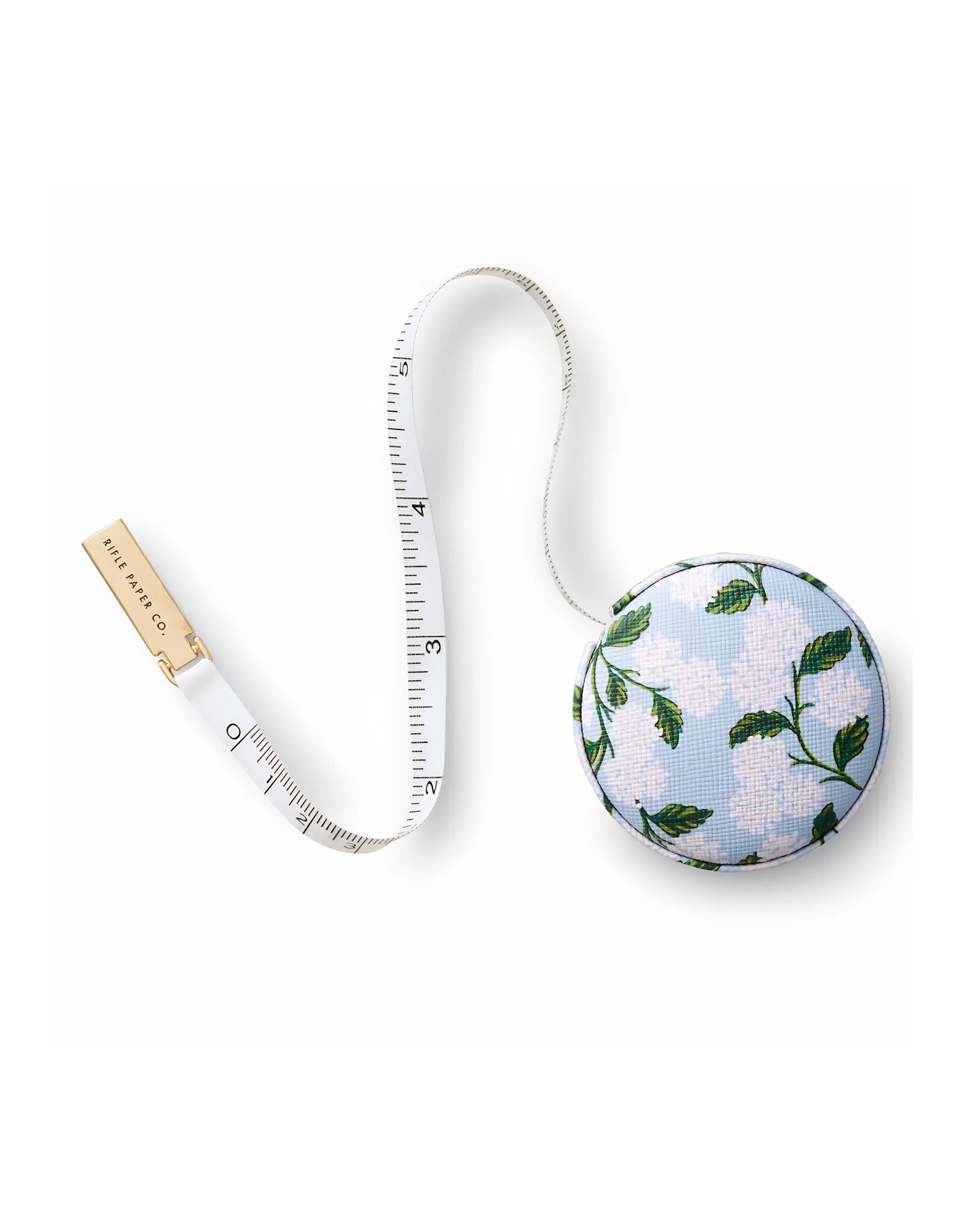Rifle Paper Hydrangea Retractable Measuring Tape