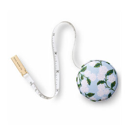 Rifle Paper Hydrangea Retractable Measuring Tape