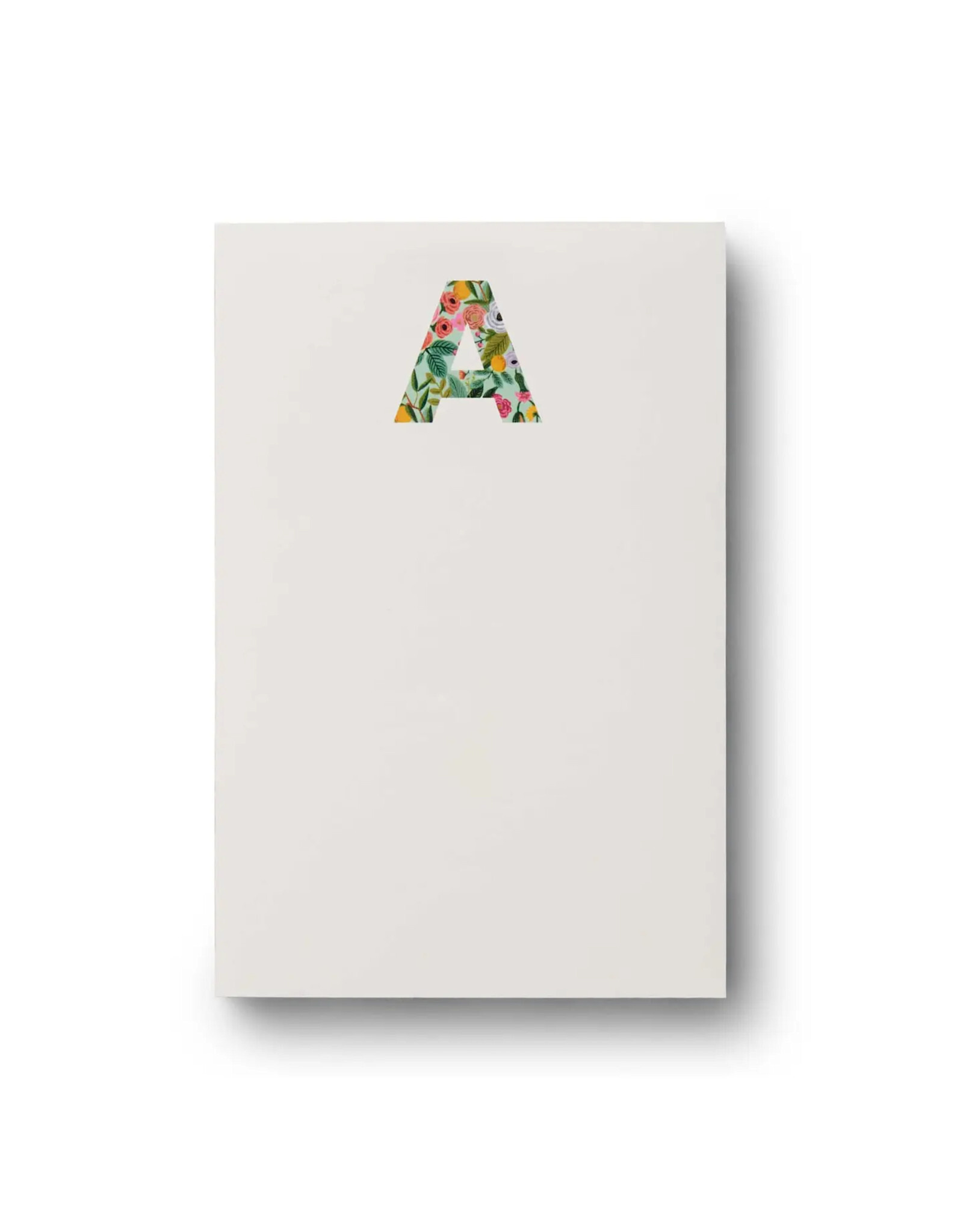 Rifle Paper Garden Party Monogram Notepad