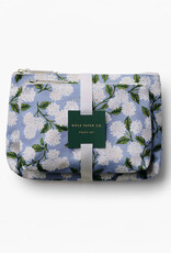Rifle Paper Hydrangea Zippered Pouch Set
