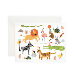 Rifle Paper Party Animal Birthday Card