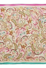 Fraas Bright Paisley Silk Square Multi