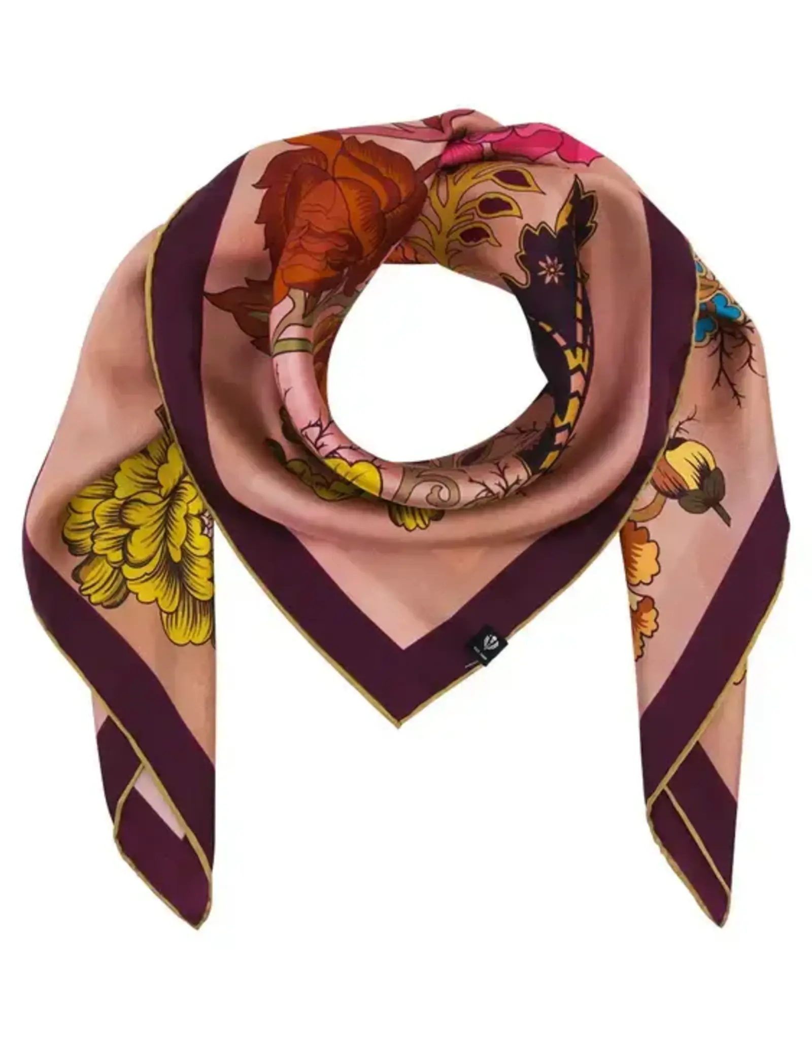 Fraas Royal Flora Silk Square Tearose