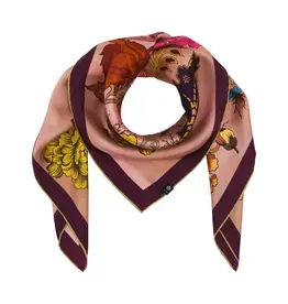 Fraas Royal Flora Silk Square Tearose