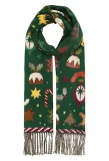 Fraas Classic Christmas Cashmink Scarf Bottle