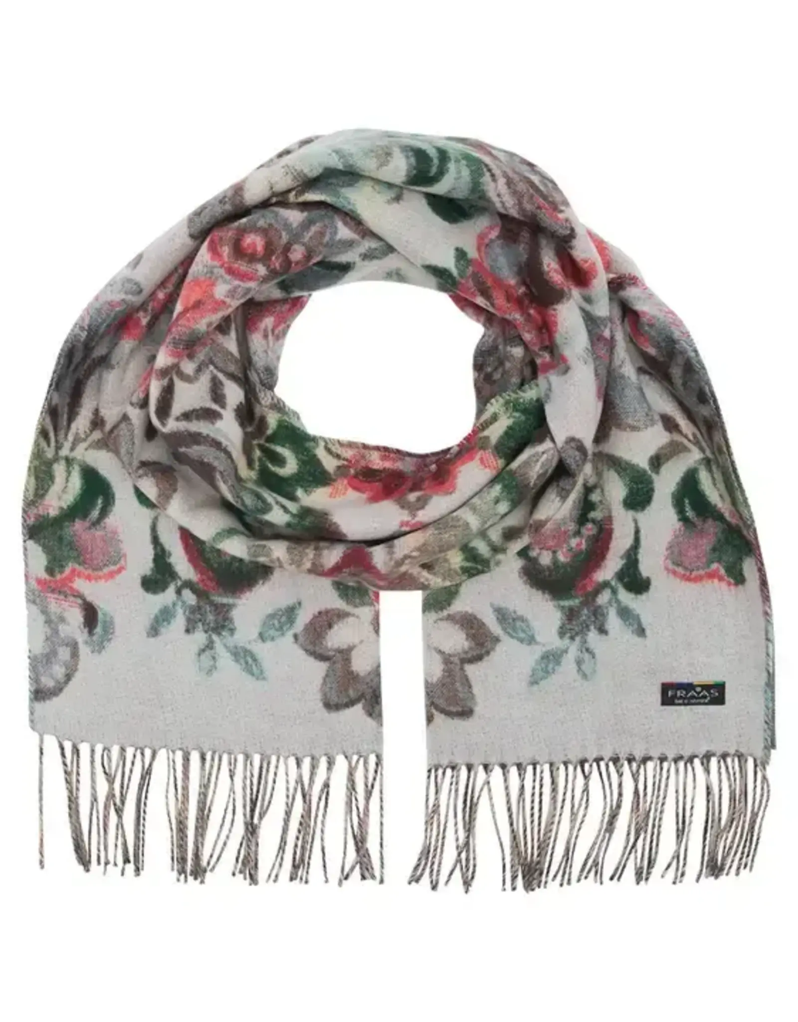 Fraas Ornamental Ombre Scarf Zen Blue