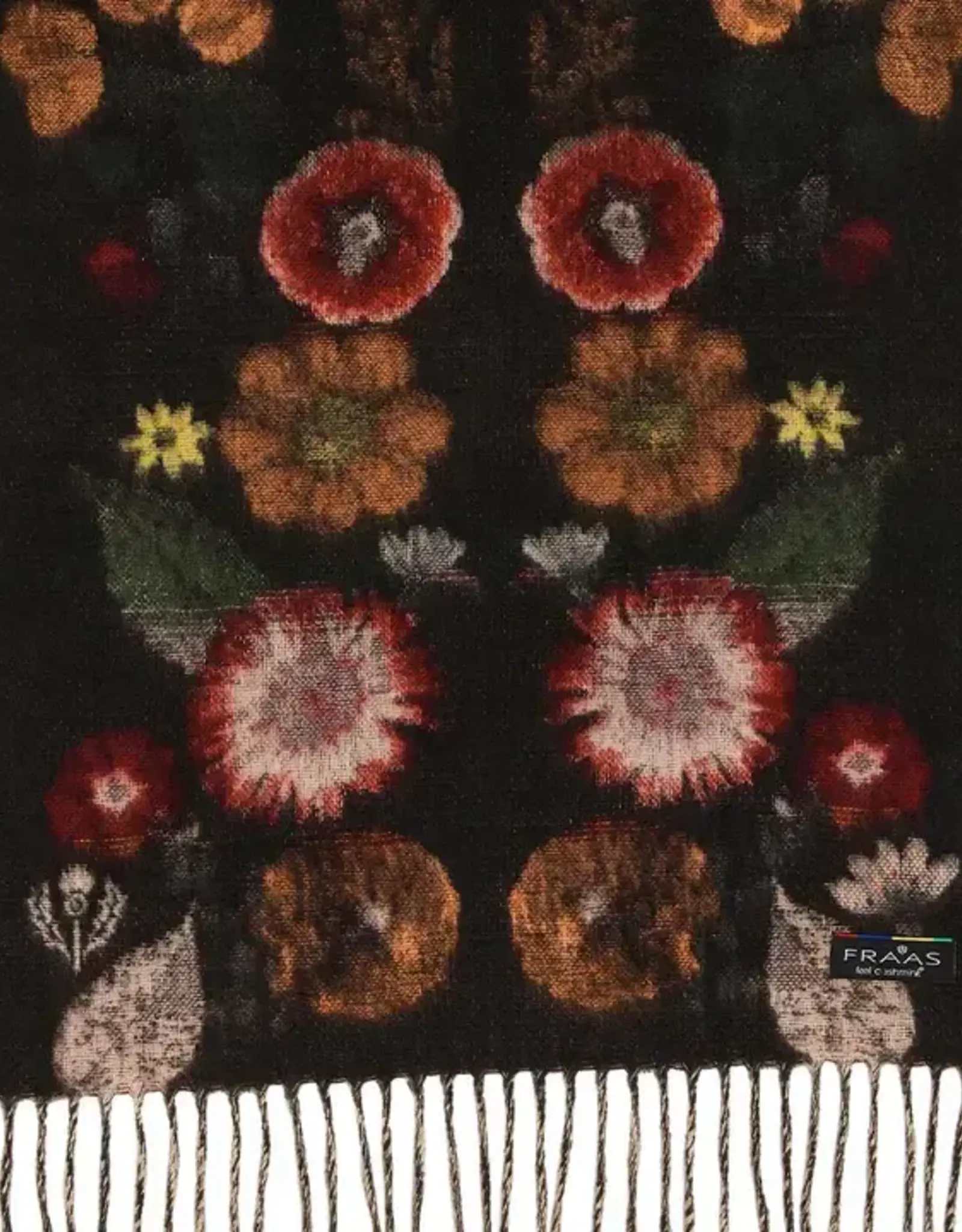 Fraas Pressed Floral Cashmink Red