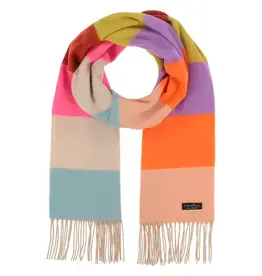 Fraas Multi Stripes Cashmink Scarf