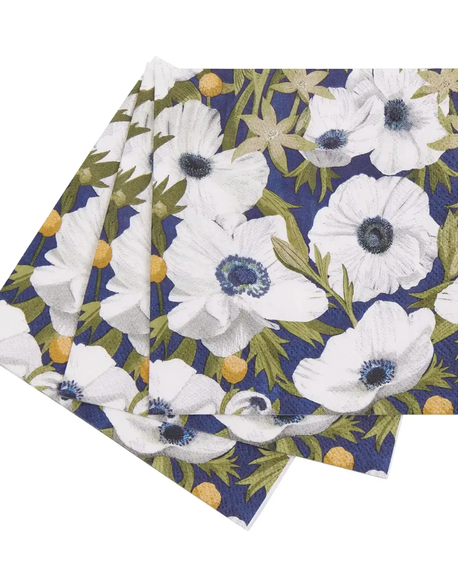 Rockflowerpaper Amemone Poppy Napkins