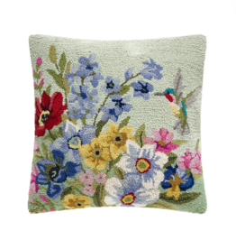 Mix Color Flowers Hook Pillow