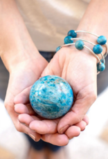 Made As Intended  12mm Apatite Blessing Bracelet