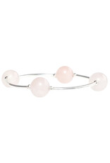 Made As Intended 12mm Rose Quartz Blessing Bracelet