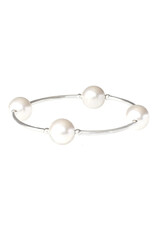 Made As Intended 12mm White Pearl Blessing Bracelet