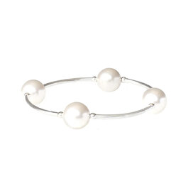 Made As Intended 12mm White Pearl Blessing Bracelet