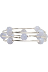 Made As Intended 8mm Blue Lace Agate Blessing Bracelet