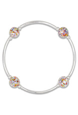 Made As Intended 8mm Confetti Murano Glass Blessing Bracelet