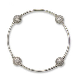 Made As Intended 8mm Crystal Pavé Blessing Bracelet