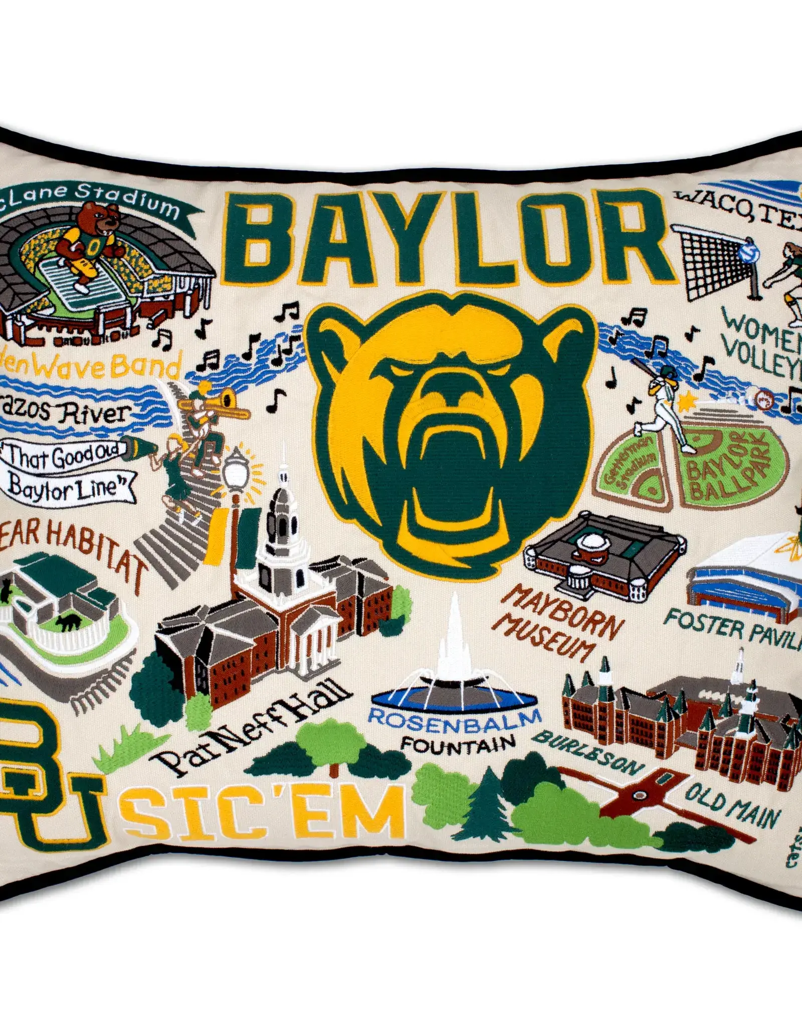 Catstudio Baylor University Pillow