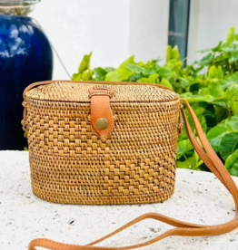 The Winding Road Ata Vine Sewing Basket Crossbody Bag