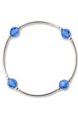 Made As Intended 8mm Sapphire Crystal Blessing Bracelet