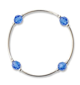 Made As Intended 8mm Sapphire Crystal Blessing Bracelet