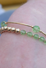 Made As Intended 8mm Peridot Crystal Blessing Bracelet