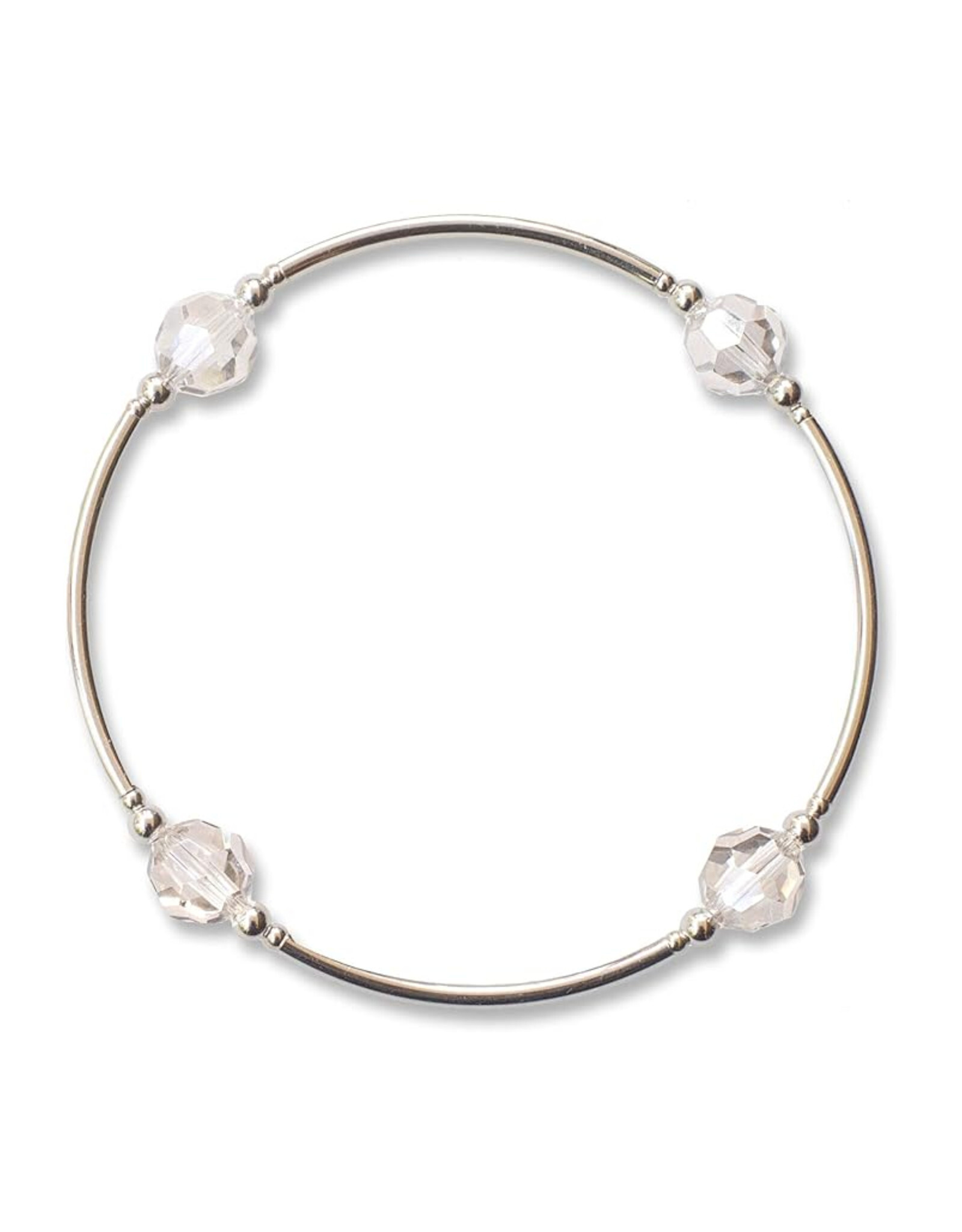 Made As Intended 8mm Diamond Crystal Blessing Bracelet