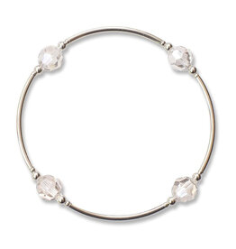 Made As Intended 8mm Diamond Crystal Blessing Bracelet