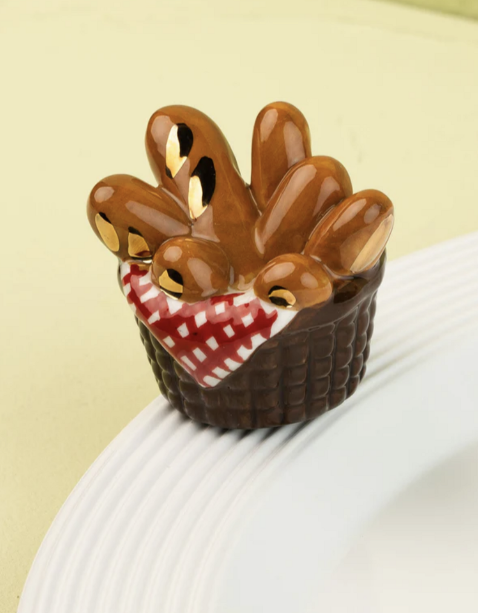 Nora Fleming Mini Bread Basket