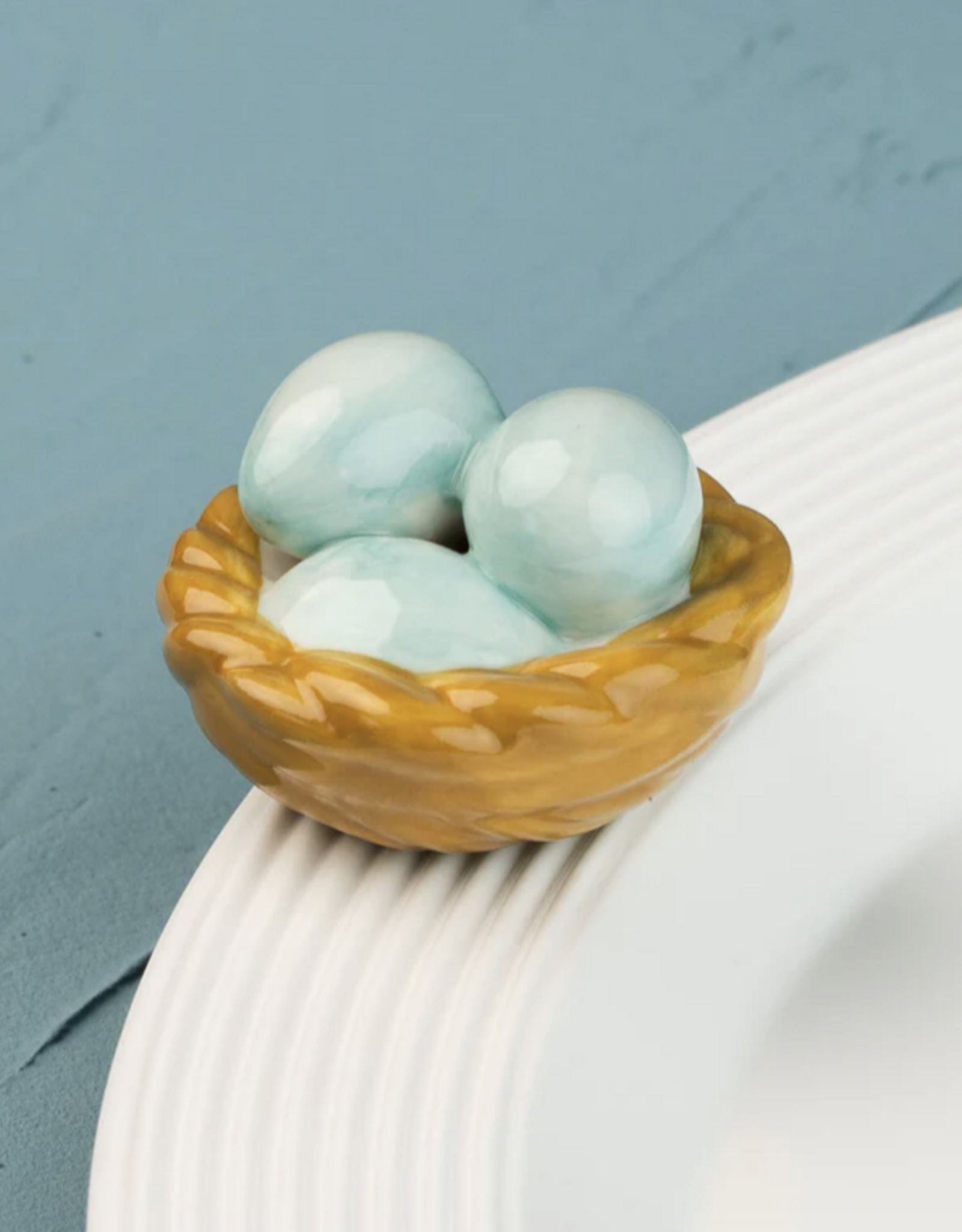 Nora Fleming Mini Robin's Egg Nest
