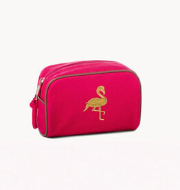 Spartina Pink Flamingo Travel Pouch