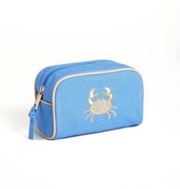 Spartina Blue Crab Travel Pouch