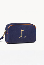 Spartina Navy Flagstick Travel Pouch
