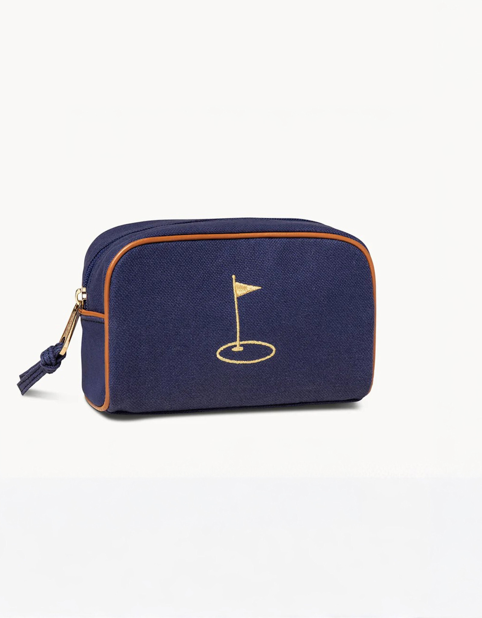Spartina Navy Flagstick Travel Pouch