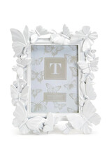 White Butterfly Photo Frame