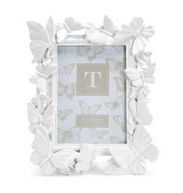 White Butterfly Photo Frame